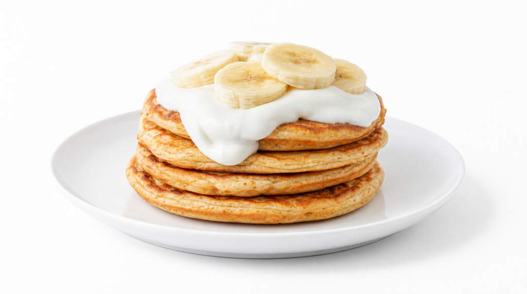 placki proteinowe bananowe