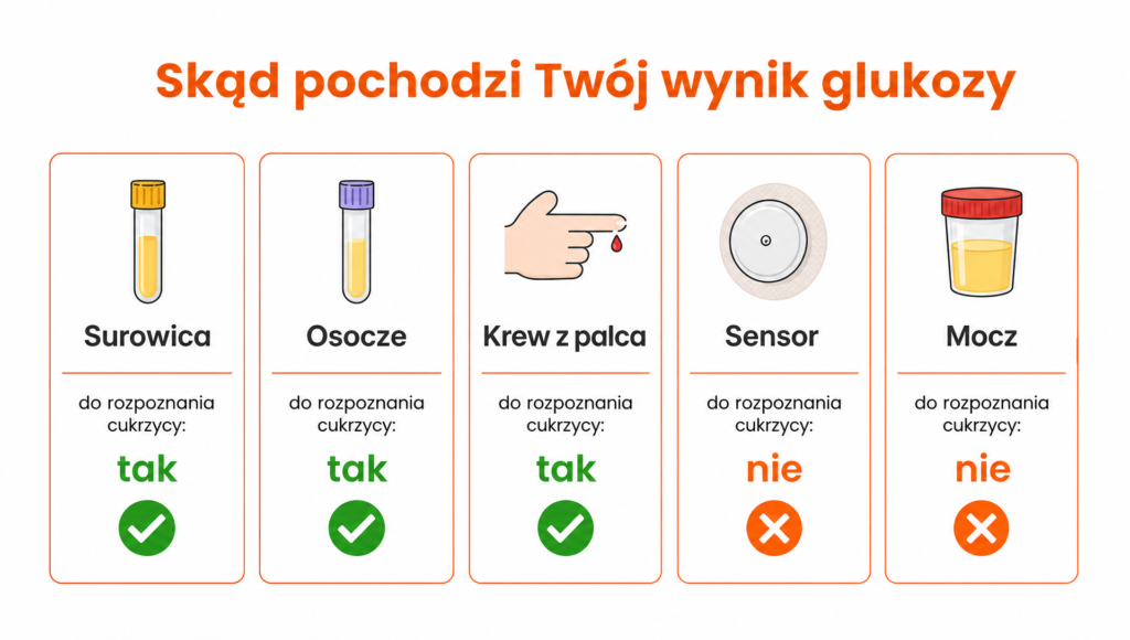 glukoza w surowicy